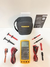 FLUKE 787B PROCESSMETER W/ ACCESSORIES & BAG - FREE SHIPPING (TESTED)