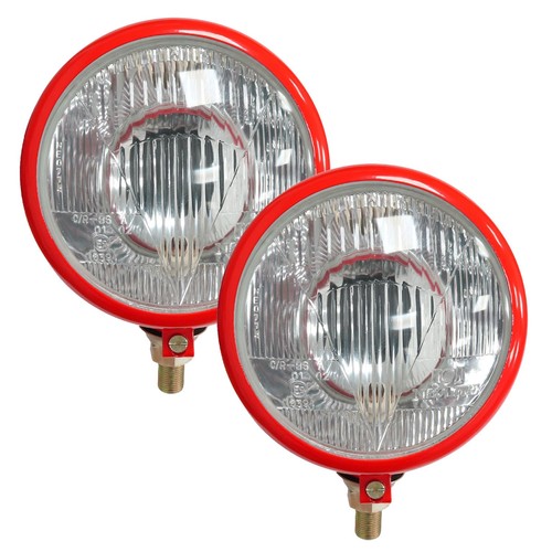 150mm red headlights - 2,