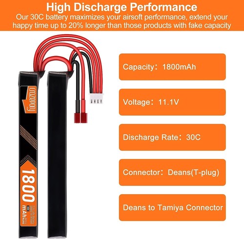 Lipo 1800mah nunchuck - lipo,