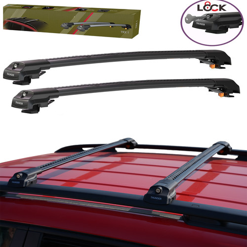 Aluminium roof rack cross - aluminium,