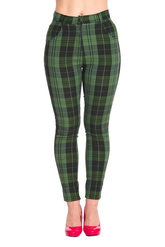 Green tartan check - tartan,