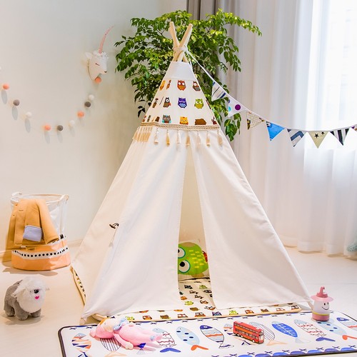 Kids teepee play tent - play, children