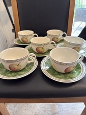 Six Royal Stafford Tea Cup &