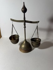 Vintage Brass Balance Scales