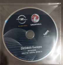 DVD NAVIGATION OPEL 800 SAT NAV EUROPE 2020 ASTRA INSIGNIA MERIVA B MODEL MY09-10