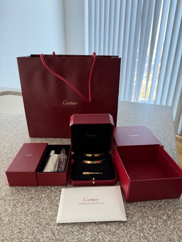 Immaculate gold cartier love - immaculate,