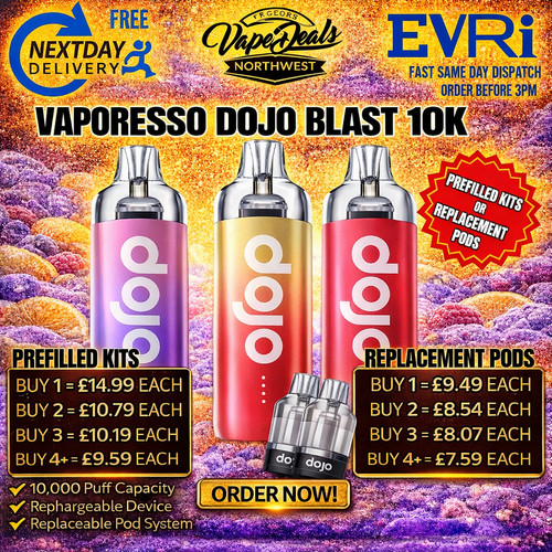 Dojo blast 10k - blast, puffs