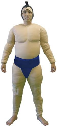 Men navy sumo suit - men's,