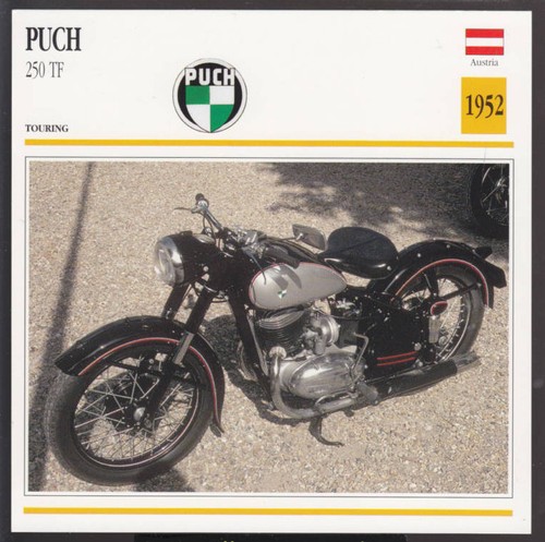 1952 puch 250cc - puch, tf