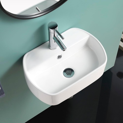 Ceramic basin sink cloakroom - ceramic,