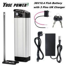 36V10.4Ah Seat Tube Electric Bike Li-ion Battery for MiFa,Rex,Prophete,Aldi 