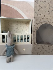 Maileg Baby Room Blue New Rabbit