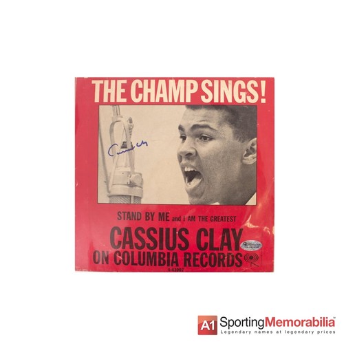 Muhammad ali signed vinyl - muhammad,