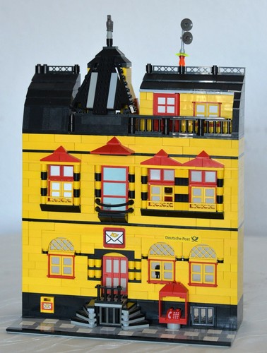 Lego house post - post, diy