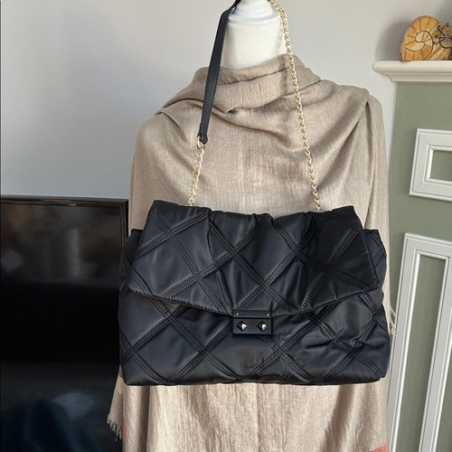 Betsey johnson black quilted - betsey,