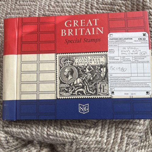 Sparse stamps album - gb,