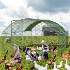 Large Metal Chicken Coop