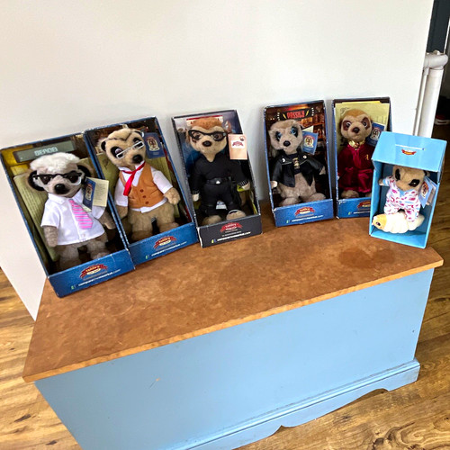 Compare the meerkat soft toy