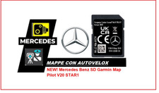 MERCEDES-BENZ Star 1 GARMIN MAP PILOT V20 SD CARD 2023/2024 + (Autovelox)