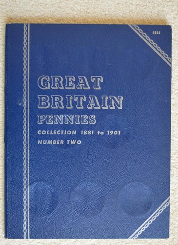 Whitman collection pennies - collection,