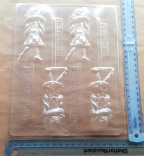 Lady chocolate lollipop