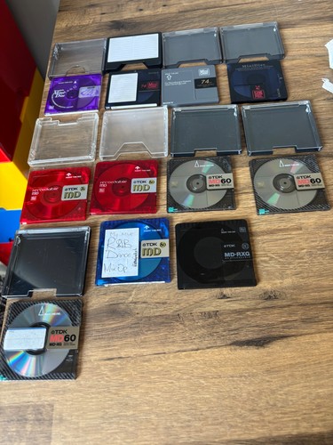 Joblot of mixed minidisc - 11,