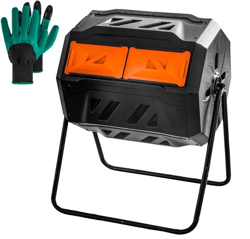 Outdoor compost tumbler - compost,