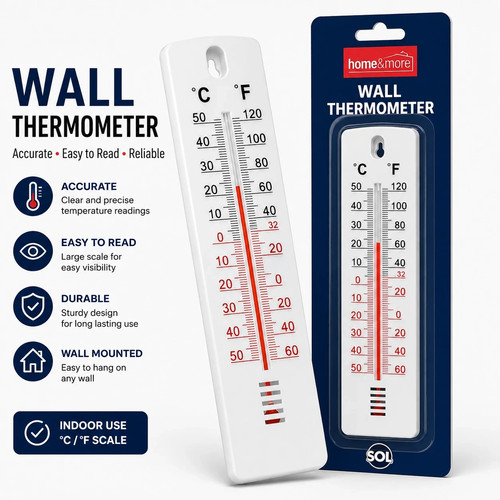 Wall thermometer indoor - thermometer,