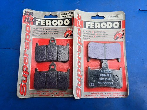 Ferodo fdb533s brake pads - fdb533s,