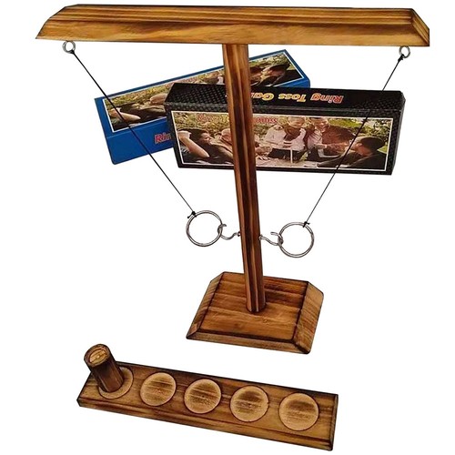 Hook and ring toss battle - toss,