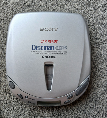 Sony discman e406ck - sony, groove