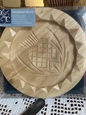 Wood Shortbread Mould  Thistle