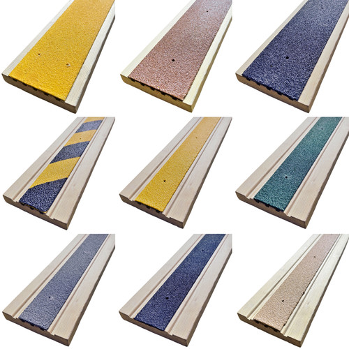 Non slip grp decking - grp, strips