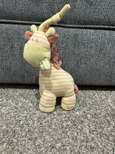 Mamas & Papas Giraffe Musical Baby Soft Toy Lovey Working Vintage