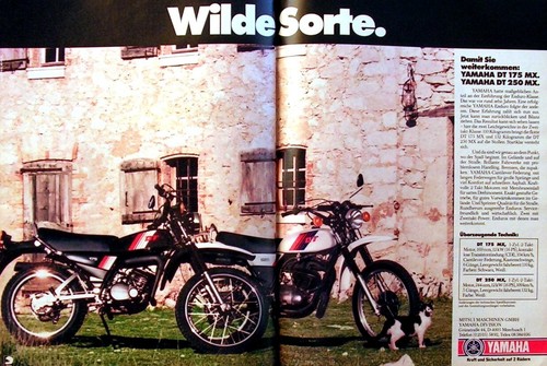Yamaha 175 250 - 250, mx