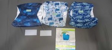 Wegreeco washable male dog Belly Band Diapers Whales Galaxy