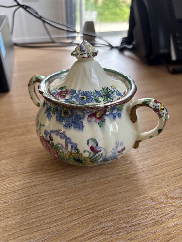 Masons patent ironstone lidded - masons,