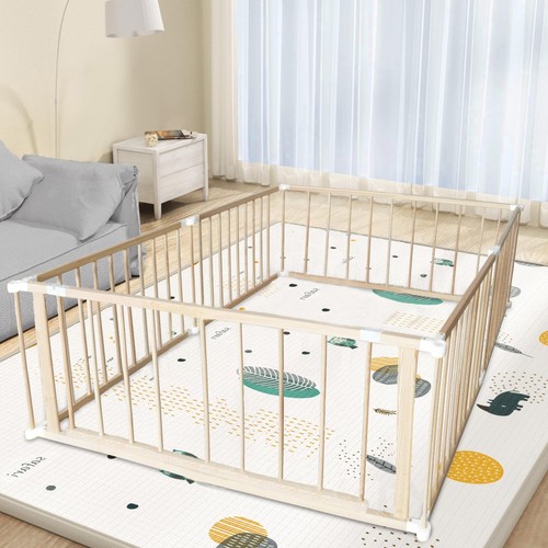 Large natural wooden - wooden, baby