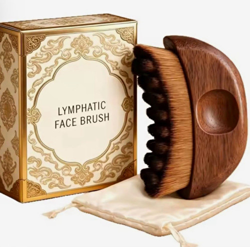 Lymphatic drainage face brush - drainage,