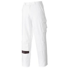 S817 - Portwest Painters Trousers White
