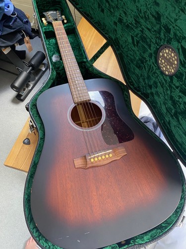 Guild d20 acoustic guitar ohsc - d20,