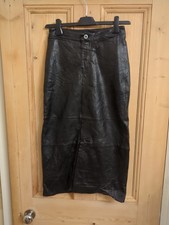 Gap Pencil Leather Skirt Size