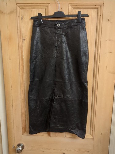 Gap pencil leather skirt size - gap,