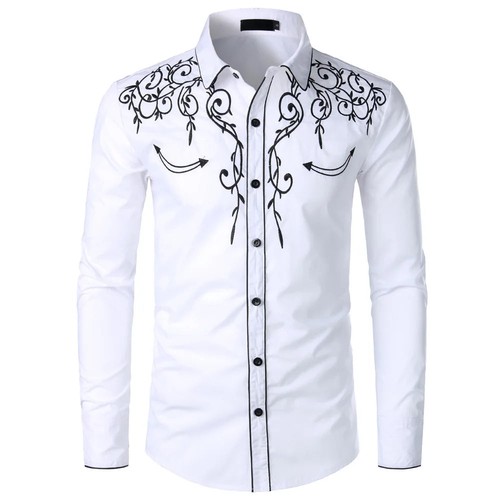 Cowboy western shirt men - cowboy, men's