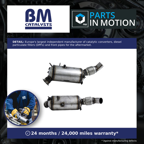 Catalytic converter with - catalytic, dpf
