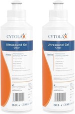 Ultrasound Transmission Gel Cytolax 250ml Doppler Fetal heart - Pack of 2