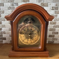 Acctim Wooden Radio Controlled Westminster Chime Mantle Clock Weybridge 77066
