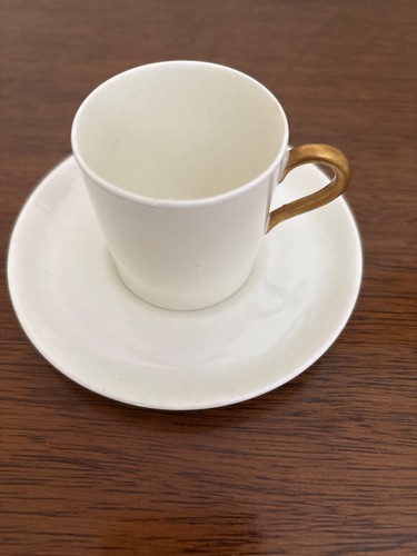 Vintage aynsley coffee cup and - coffee,