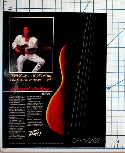 Vintage 1987 peavey dyna bass - vintage,