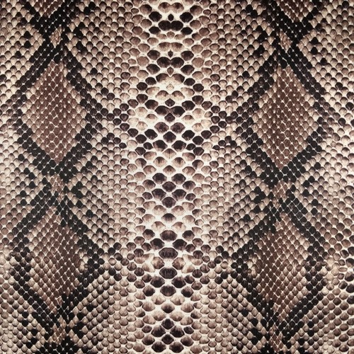 Snake jersey fabric animal - snake,